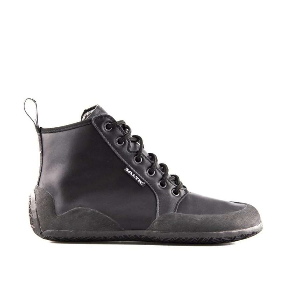 Barefoot Boty SALTIC OUTDOOR HIGH černé nappa - 44