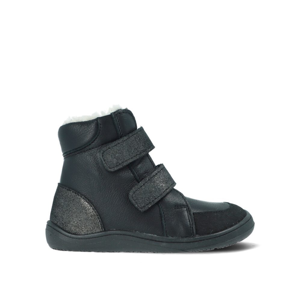 Dětské Barefoot Zimní boty BABY BARE FEBO WINTER midnight black asfaltico - 23