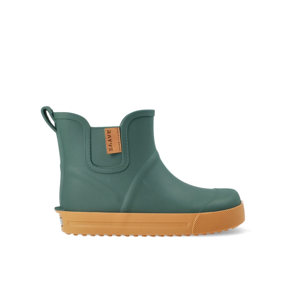 Dětské Barefoot Holínky RAYVE MUDDY SHORT olivově zelené - 32/33