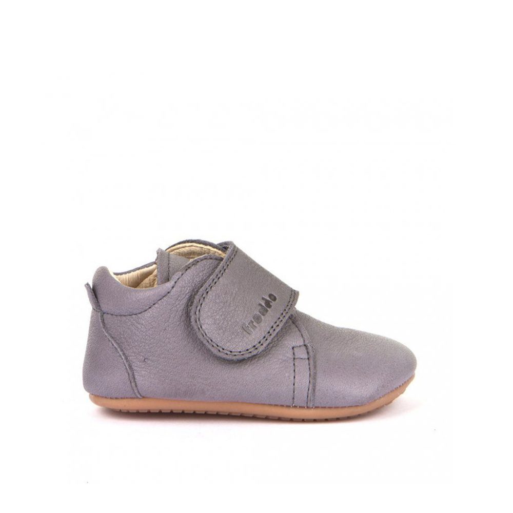Dětské Barefoot Botičky FRODDO PREWALKERS světle šedé - 27