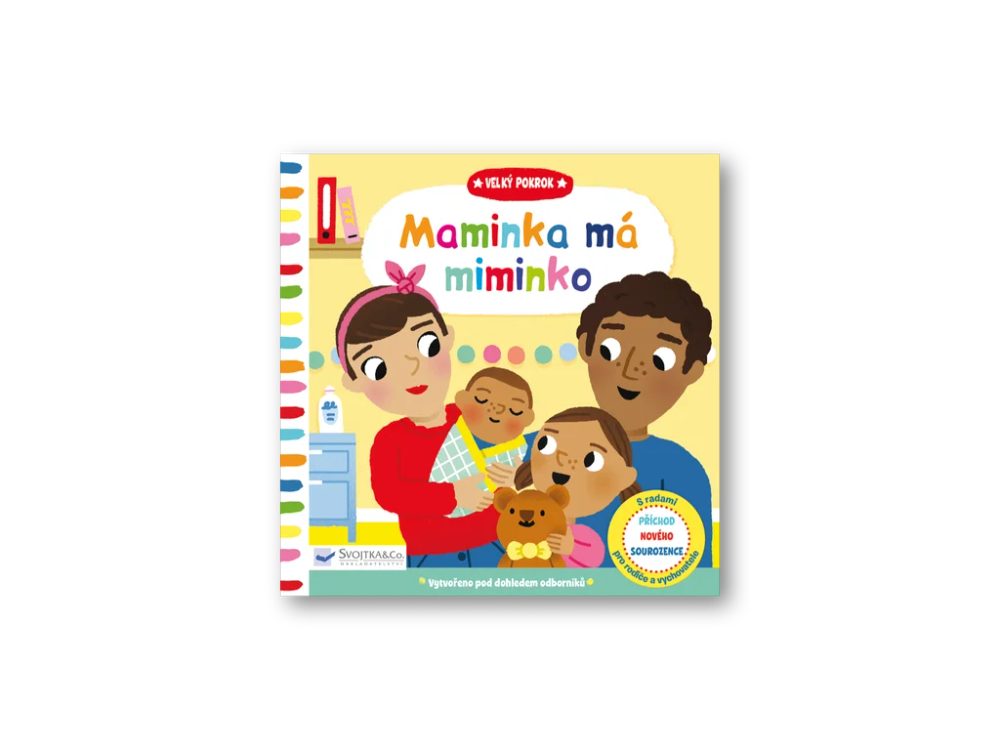 DĚTSKÁ KNIHA Velký pokrok Maminka má miminko