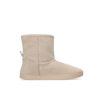 Levně Barefoot Zateplené boty GROUNDIES COZY BOOT WOMEN béžové