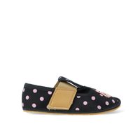 Levně Dětské Barefoot Přezůvky RAYVE SLIPPERS ELASTIC black cat
