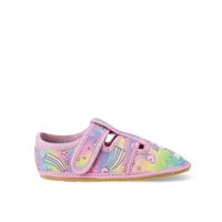 Levně Dětské Barefoot Přezůvky RAYVE SLIPPERS unicorn