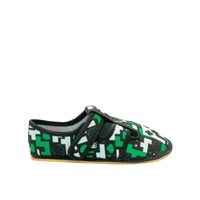 Levně Dětské Barefoot Přezůvky RAYVE SLIPPERS blocks