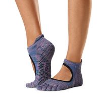 Levně Dámské ponožky na cvičení bez bot TOESOX FULL TOE BELLARINA TEC Boost