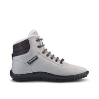 Levně Barefoot Kotníčkové boty LEGUANO KOSMO šedé