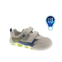 Dětské Barefoot Svítící Tenisky BEPPI SAPATO INFANTI béžové - 28