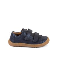 Dětské Barefoot Tenisky FRODDO TENISKY BAZE LEATHER D-VELCRO modré+ - 23