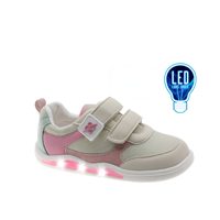 Dětské Barefoot Svítící Tenisky BEPPI SAPATO INFANTI béžové - 25