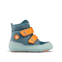 Levně Dětské Barefoot Zimní boty AFFENZAHN MIDBOOT VEGAN COMFY BUNNY zelené