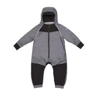STONZ RAIN OVERAL Black Heather šedé - 3T