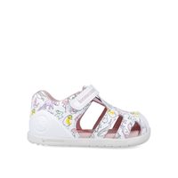 Dětské Barefoot Sandály BIOMECANICS SANDÁLY WIDER bílé - 22