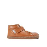 Levně Dětské Barefoot Celoroční boty PEGRES CELOROČKY BF52 0.1 hnědé