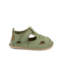 Dětské Barefoot Botičky FRODDO SANDÁLY STAP olivové - 25