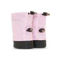 Levně Dětské Barefoot Návleky na nohy STONZ BOOTIE haze růžové