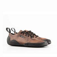Barefoot Boty SALTIC OUTDOOR FLAT tabákové - 39