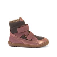 Dětské Barefoot Zimní boty FRODDO UP TEX WINTER grey/pink - 23