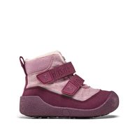 Dětské Barefoot Botičky AFFENZAHN PREWALKER MIDBOOT VEGAN SNUGGY otter růžové - 25