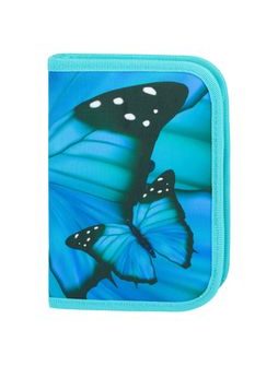 BAAGL Školní penál jednopatrový Butterfly