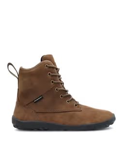 Barefoot Outdoorové Zateplené Boty GROUNDIES® Springfield Hnědé