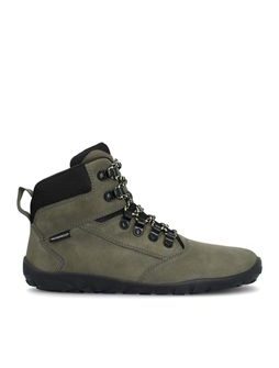 Barefoot Outdoorové Boty GROUNDIES® Portland Khaki Limetkové