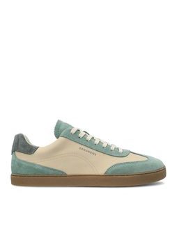 Barefoot Tenisky GROUNDIES® Panama Béžovo Šalvějově Zelené