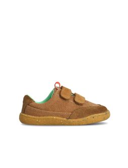 Dětské Barefoot Tenisky GROUNDIES® Amsterdam Koňakové