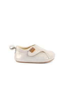 Detské barefoot capačky FRODDO PREWALKERS II zlaté shine