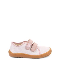 FRODDO SNEAKER CANVAS Pink Shine | Dětské barefoot tenisky