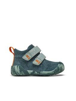 AFFENZAHN PREWALKER LOWBOOT LEATHER TALKY Bunny Green | Dětské první barefoot botičky
