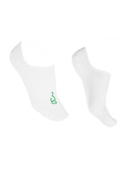NEVIDITELNÉ BAREFOOT PONOŽKY BAMBUS Bílé