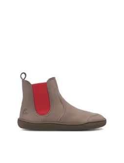 Dětské Barefoot Zateplené Kotníkové Boty GROUNDIES® Everyday Kids Hnědé