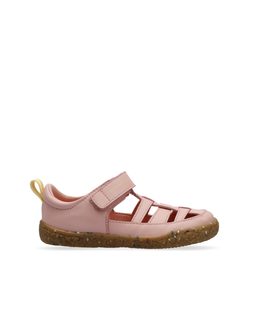 Dětské Barefoot Sandály GROUNDIES® Noto 2.0 Růžovo Citronove