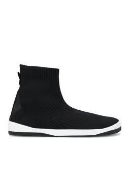 Dámské Barefoot Kotníkové Slip-On Boty GROUNDIES® Kobe Černé