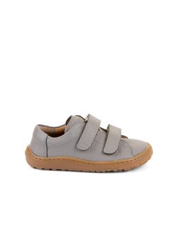 FRODDO TENISKY BAZE LEATHER D-VELCRO Grey | Dětské barefoot tenisky
