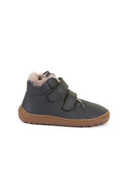 FRODDO ZIMNÍ FURRY Dark Blue | Dětské zimní zateplené barefoot boty
