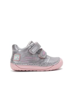 Dětské barefoot tenisky D.D.STEP S070-62332 Stříbrné