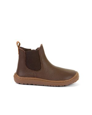 Barefoot Chelsea boty FRODDO KOTNÍKOVÉ CHELYS II tmavě hnědé