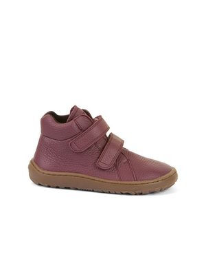 Dětské celoroční barefoot boty FRODDO AUTUMN vínové