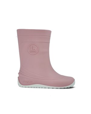 RAYVE MONSOON Pink/Grey | Dětské barefoot holínky