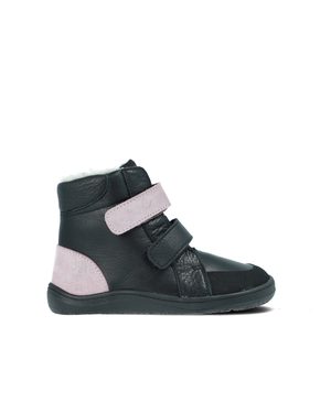 BABY BARE FEBO WINTER Sparkle Black Asfaltico | Dětské zimní zateplené barefoot boty