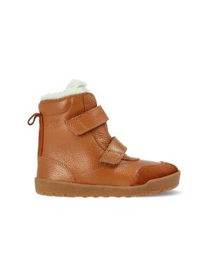 Gyerek barefoot téli cipő RAYVE LAHTI barna konyak