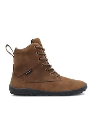 Barefoot Outdoorové Zateplené Boty GROUNDIES® Springfield Hnědé