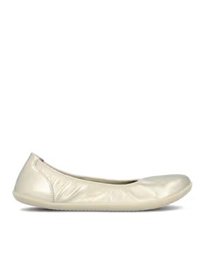 Dámské Barefoot Baleríny GROUNDIES® Lily 3.0 Metalické Champagne