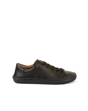 FRODDO TENISKY LEATHER LACES Black III | Barefoot tenisky