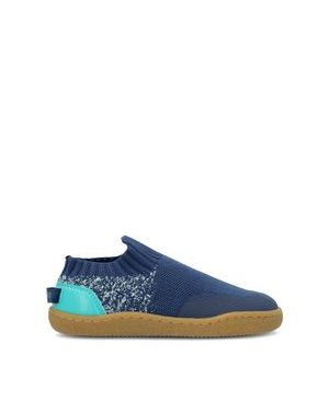 Dětské Barefoot Slip-On Tenisky GROUNDIES® Nara Kids Modro Zelené