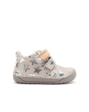 Dětské barefoot tenisky D.D.STEP S070-62583B Béžové hvězdy