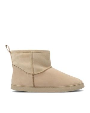 Dámské Barefoot Zateplené Boty GROUNDIES® COZY BOOT Béžové
