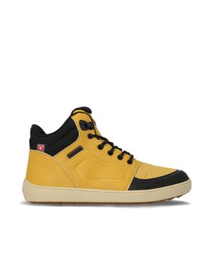 BE LENKA ZIMNÍ KOTNÍKOVÉ ArcticEdge - Mustard | Zimní zateplené barefoot boty